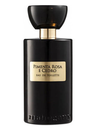 Mens Pimenta Rosa e Cedro Mahogany perfume - Top fragrance for men with spicy and woody notes