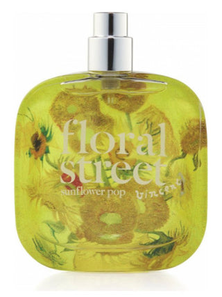 Sunflower Pop Floral Street Perfume for Women and Men - Fragrance Bottle with Floral Design