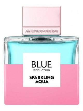 Blue Seduction Sparkling Aqua Antonio Banderas perfume for women - refreshing aquatic fragrance with a hint of sparkle