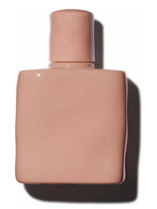 KKW Nude Silk Fragrance for Women - Elegant perfume bottle on white background