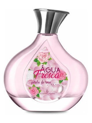 Água Fresca Pétala de Rosa Água de Cheiro Perfume for Women - Floral Fragrance Bottle