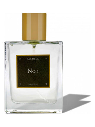 Les Deux Fragrances No. 1 Perfume for Women and Men - Exquisite Unisex Fragrance Bottle