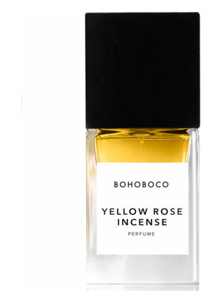 Yellow Rose Incense Bohoboco Perfume for Women and Men - Exquisite Fragrance Bottle Image