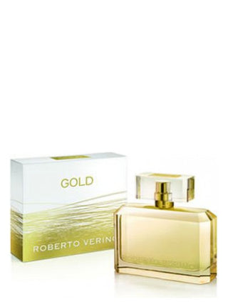 Gold Roberto Verino Womens Perfume - Elegant fragrance in a stylish bottle