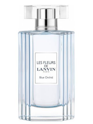 Blue Orchid Lanvin womens perfume - Elegant fragrance in a blue bottle