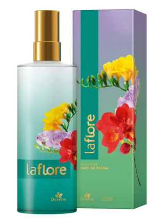 La Flore Flor de Frésia Davene Womens Perfume - Elegant fragrance bottle