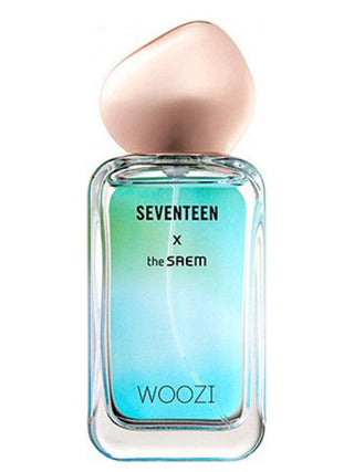 Seventeen X Woozi The SAEM womens perfume bottle, elegant fragrance