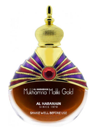 Maliki Gold Al Haramain Perfumes for Women - Mukhamria Perfume Image