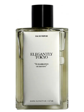 Zara Elegantly Tokyo Perfume for Women and Men - Fragrance Bottle Image