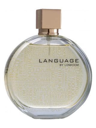 Language Yellow Lonkoom Parfum for Women - Elegant floral fragrance in yellow bottle - Buy online now!