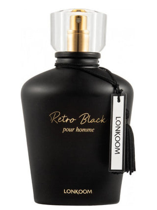 Retro Black Lonkoom Parfum for Men - Best Mens Perfume Image