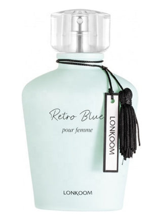 Retro Blue Lonkoom Parfum for Women - Elegant and Timeless Perfume Image