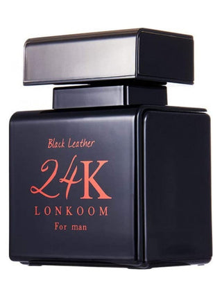 24K Black Leather Lonkoom Parfum for Men - Luxury Mens Fragrance - Buy Online Now