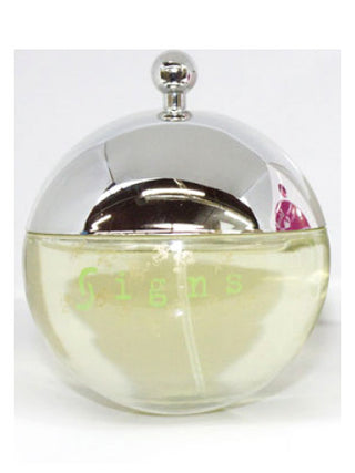 Signs Eclectic Collections for Women Perfume - Luxury Fragrance Bottle on White Background