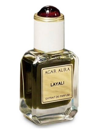 Mens Layali Agar Aura Perfume - Premium Fragrance Bottle - Buy Now!