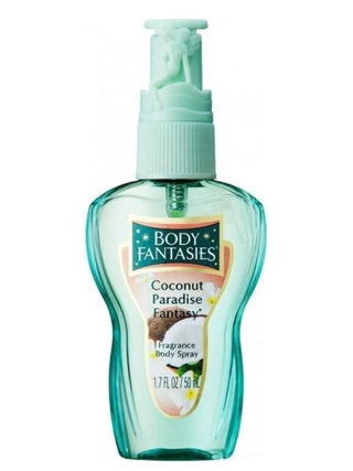 Body Fantasies Coconut Paradise Fantasy Parfums de Coeur perfume for women - Exotic tropical fragrance in a bottle - Buy now