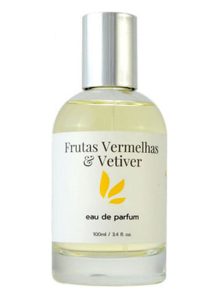 Frutas Vermelhas & Vetiver Maracujá Brasil Unisex Perfume - Exotic Blend for Men and Women