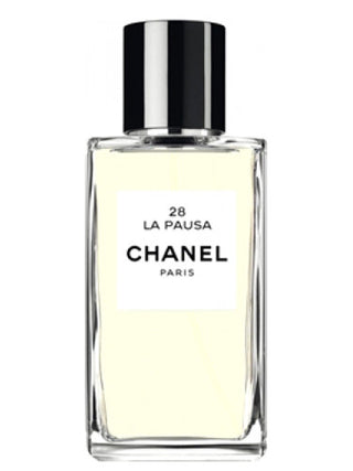 Les Exclusifs de Chanel 28 La Pausa Chanel for women - Elegant designer perfume bottle on white background