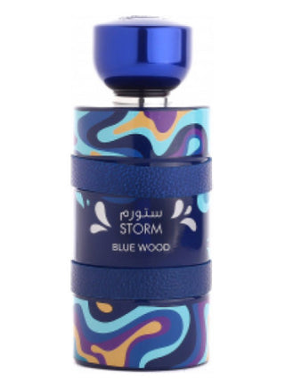 Storm Blu Wood Aldakheel Oud Perfume for Women and Men - Luxury Unisex Fragrance Bottle - Buy Online Now