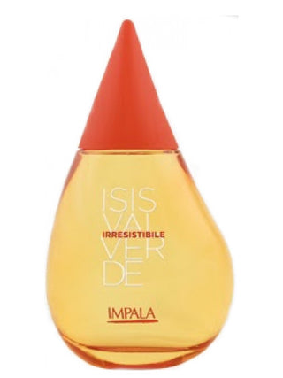 Isis Valverde Irresistible Impala Womens Perfume - Elegant fragrance bottle on white background