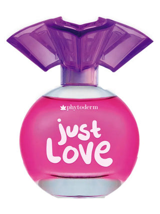 Just Love Phytoderm womens perfume - Elegant fragrance bottle on white background