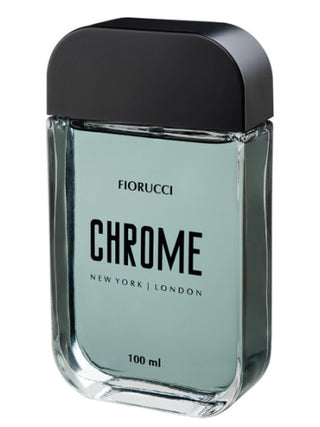 Chrome Black Fiorucci for Men Perfume - Fragrance Bottle Image