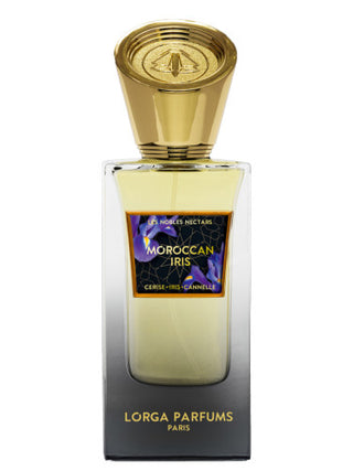 Moroccan Iris Lorga Parfums for Women and Men - Elegant Unisex Perfume Bottle Image