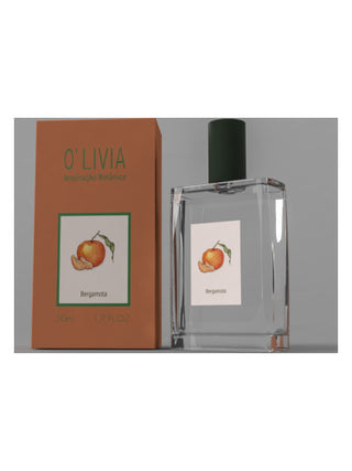 Unisex Bergamota OLivia Inspiração Botânica Perfume - Fragrance for Women and Men