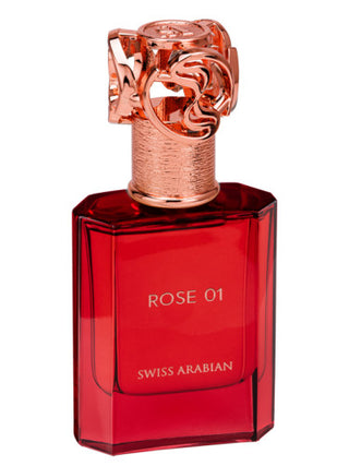 Rose 01 Swiss Arabian Perfume for Women and Men - Exquisite Fragrance Bottle - Unisex Scent - Buy Online Now