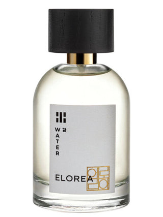 Water ELOREA unisex perfume for women and men | Fragrance bottle on white background