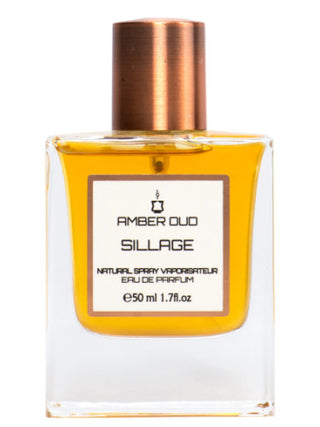 Sillage Amber Oud Perfume for Women and Men - Exquisite Fragrance Bottle