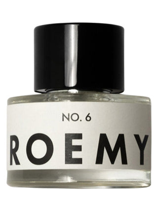 Alt text: No. 6 ROEMY Perfume for Women and Men - Unisex Fragrance Bottle - Best Fragrance for All Genders