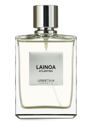 Unisex Lainoa URBIETA14 Perfume for Women and Men - Luxurious Fragrance Bottle on White Background