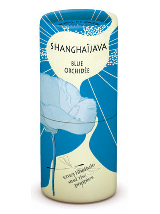 ShanghaiJava Blue Orchidee Crazylibellule and the Poppies womens perfume bottle - floral fragrance for women