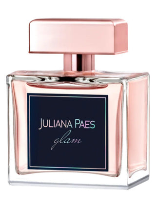 Juliana Paes Glam Jequiti Womens Perfume - Elegant fragrance bottle on white background