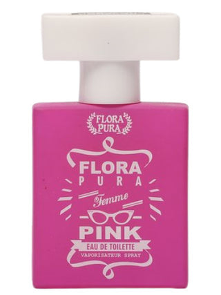 Pink Flora Pura Womens Perfume - Elegant floral fragrance in a pink bottle - Buy now for a delightful experience!