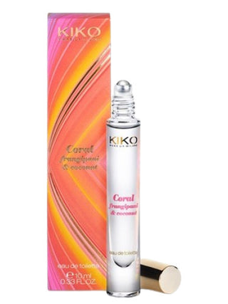 Kiko Milano Coral Frangipani & Coconut Perfume for Women - Exotic Tropical Fragrance