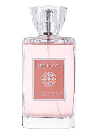 Miss World Vittorio Bellucci Womens Perfume - Elegant floral fragrance in a stylish bottle