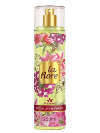 La Flore Flor de Lilly e Verbena Davene womens perfume - floral fragrance in chic bottle