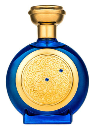 Blue Sapphire Supercharged Boadicea the Victorious Perfume for Women and Men - Elegant fragrance bottle on white background