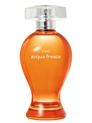 Viva Acqua Fresca O Boticário Womens Perfume - Elegant fragrance bottle on white background