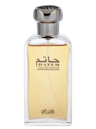 Rasasi Hatem Ruh Al Mughamarah mens perfume bottle, elegant fragrance