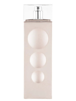 Make Me Fever Off White Mahogany Womens Perfume - Elegant fragrance bottle on white background