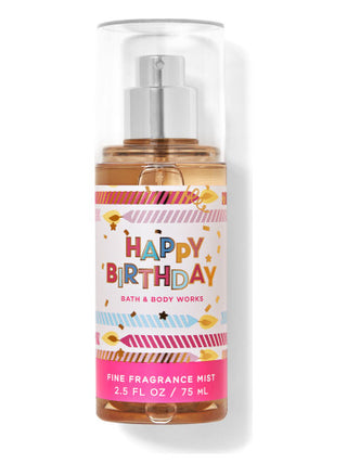 Happy Birthday Frosted Vanilla Bath & Body Works womens perfume - Luxurious scent for special occasions