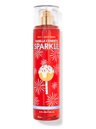 Vanilla Confetti Sparkle Bath & Body Works womens perfume bottle - enticing fragrance for women, vanilla-scented luxury perfume