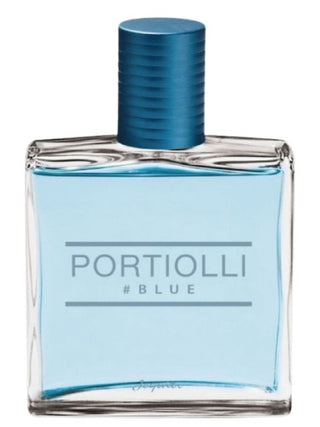 Portiolli #Blue Jequiti Mens Perfume - Elegant fragrance bottle with blue accents