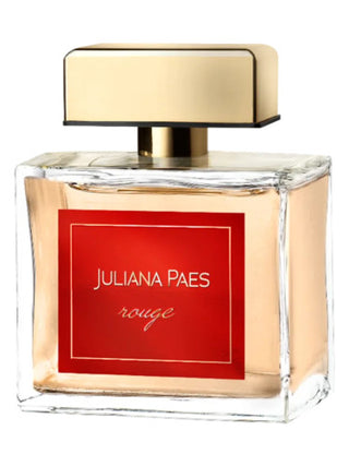 Juliana Paes Rouge Jequiti Womens Perfume - Exquisite fragrance bottle on white background