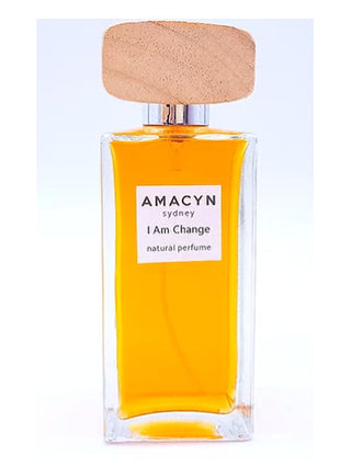 Amacyn I Am Change Perfume for Women - Elegant fragrance bottle on white background