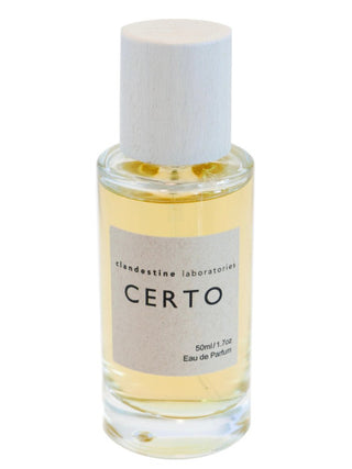 Unisex Certo Clandestine Laboratories Perfume for Women and Men - Buy Online