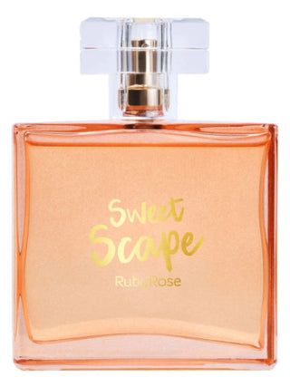 Sweet Scape Ruby Rose Perfume for Women - Elegant floral fragrance in a red bottle - Best Womens Perfume 2021